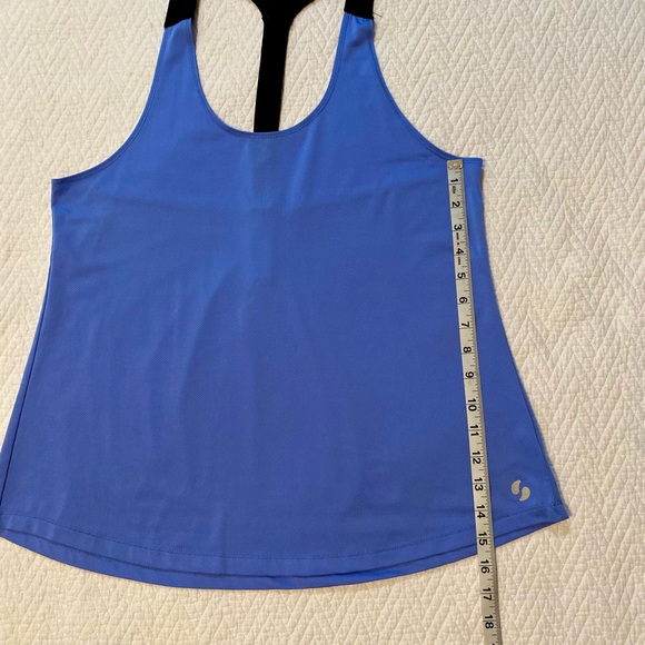 Periwinkle Racerback Tank Top - Picture 3 of 5